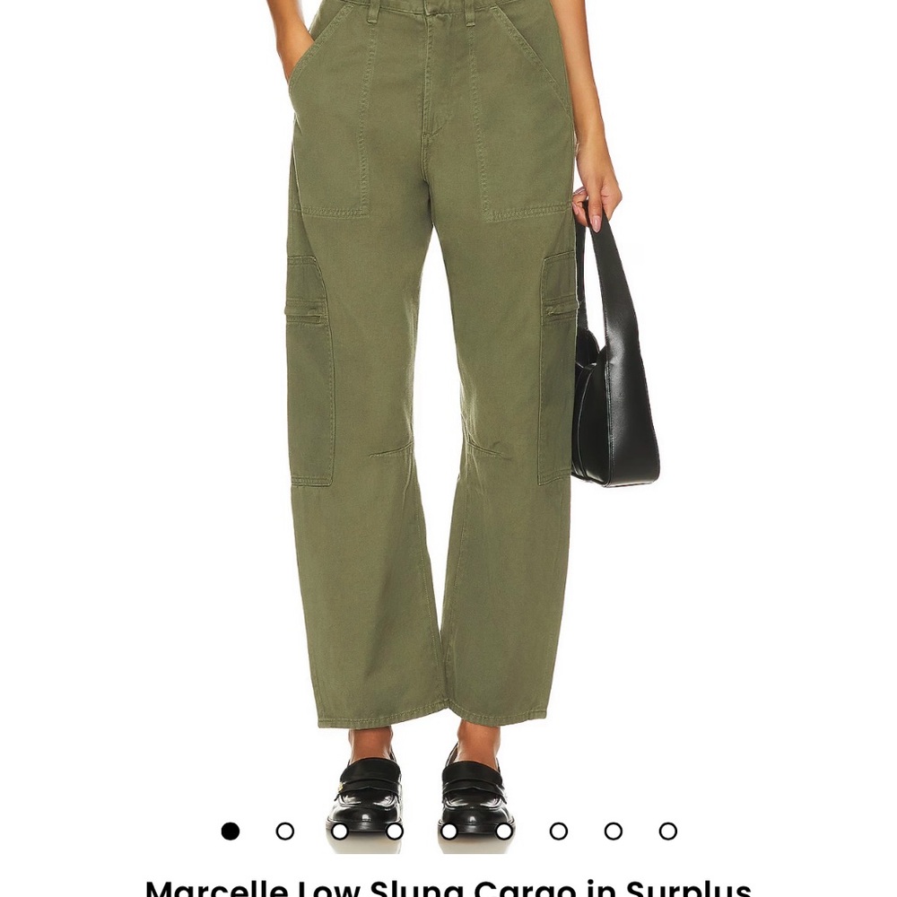 Citizens of Humanity Marcelle Cargo pant, like new, Surplus colour size 24